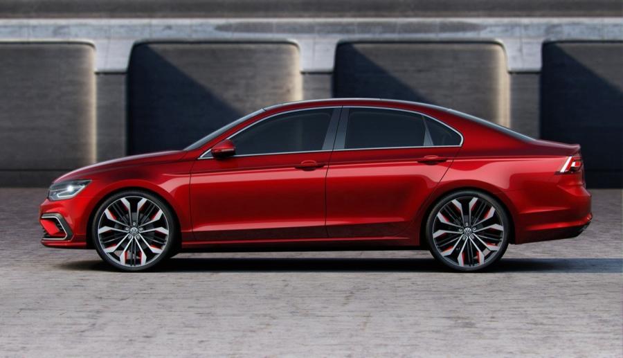  Volkswagen New Midsize Coupe Concept 2014 года  (фото 8 из 12)